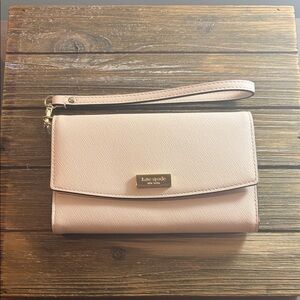Kate Spade Blush Wristlet Clutch